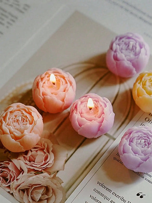 4pcs/Set Hand Made Candles
