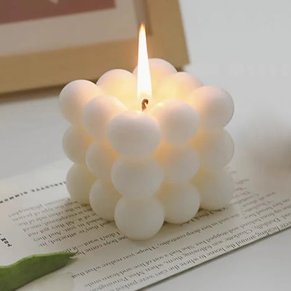 1pc Creative Ball-Shaped  Magic Cube Aromatherapy Candle