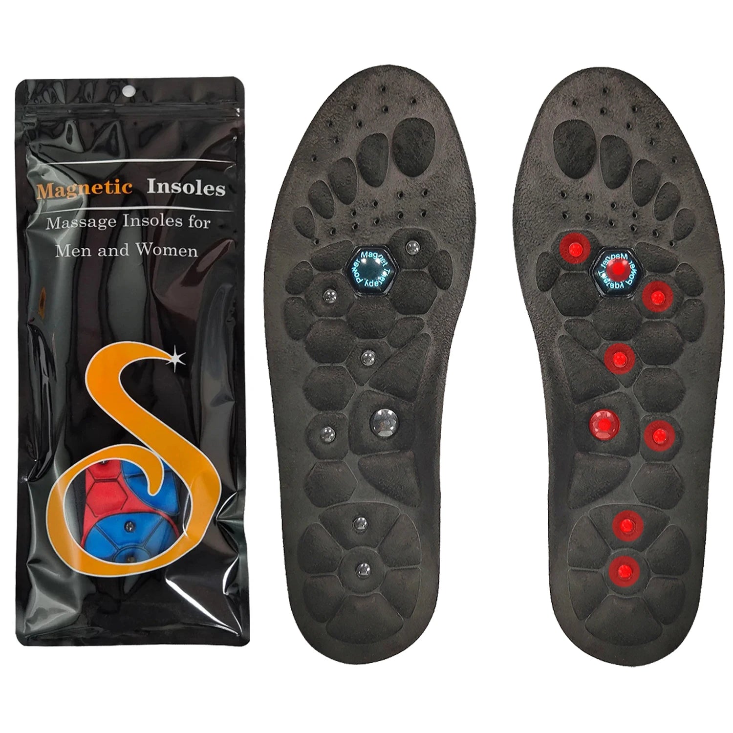 Magnetic Sports Shoe Insoles Orthopedic Shoes