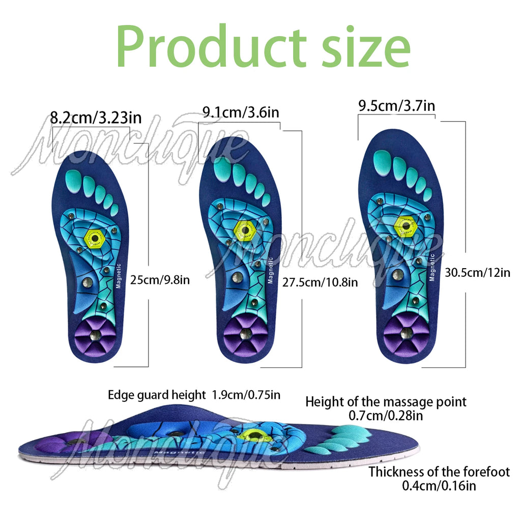 Magnetic Sports Shoe Insoles Orthopedic Shoes