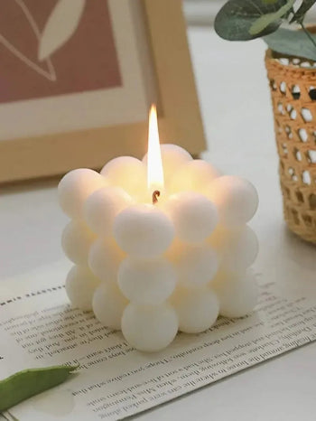 1pc Creative Ball-Shaped  Magic Cube Aromatherapy Candle