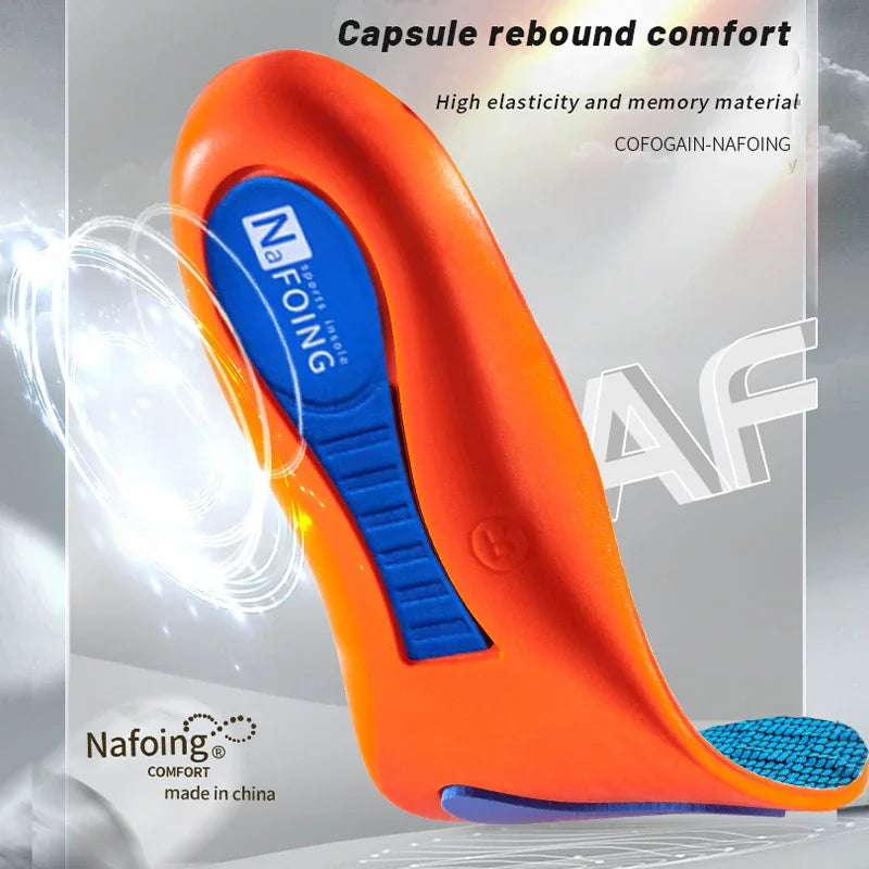 Orthotic Insole Arch Support Flatfoot Orthopedic Insoles For Feet Ease Pressure Of Air Movement Damping Cushion Padding Insole