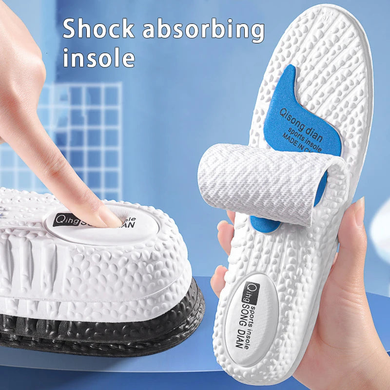 Sport Insoles For Shoes Men Woman Comfortable Running Insole for Feet Non-Slip Baskets Shoe
