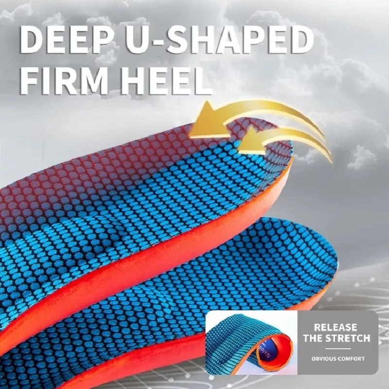 Orthotic Insole Arch Support Flatfoot Orthopedic Insoles For Feet Ease Pressure Of Air Movement Damping Cushion Padding Insole