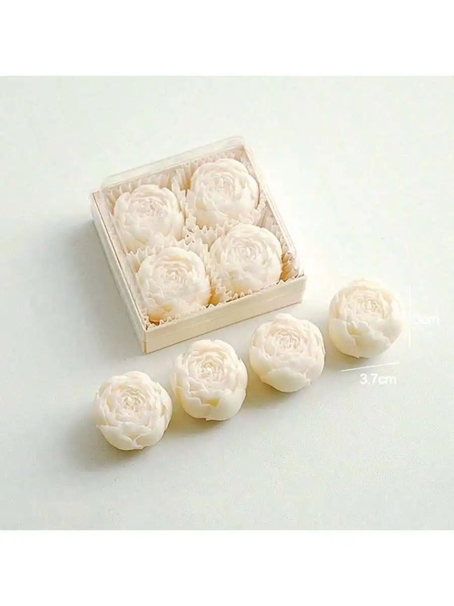 4pcs/Set Hand Made  Candles