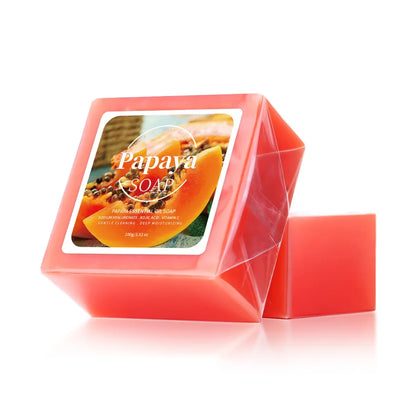 Papaya Handmade Coconut Goat Milk Soap
