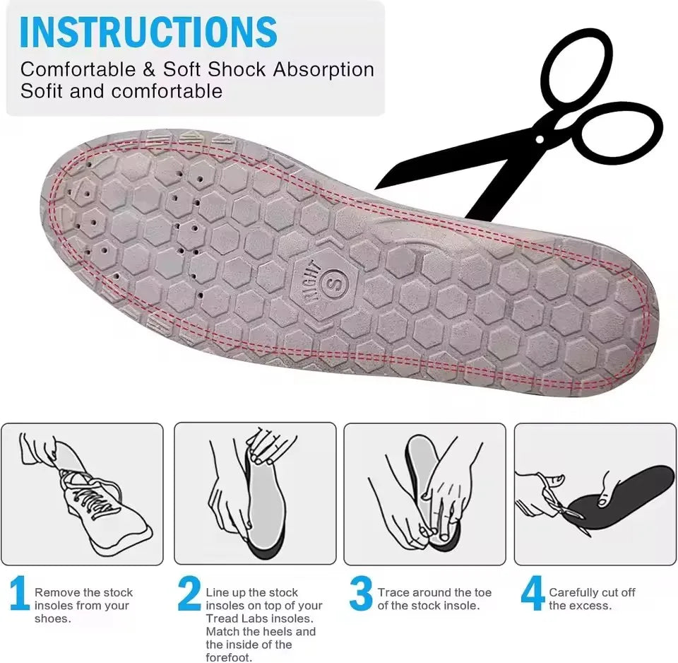 Magnetic Sports Shoe Insoles Orthopedic Shoes