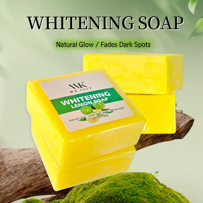 Whitening Lemon Soap, Natural Glow,  For Face And Body