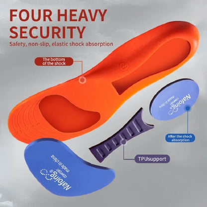 Orthotic Insole Arch Support Flatfoot Orthopedic Insoles For Feet Ease Pressure Of Air Movement Damping Cushion Padding Insole
