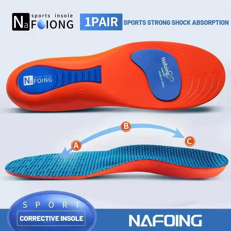 Orthotic Insole Arch Support Flatfoot Orthopedic Insoles For Feet Ease Pressure Of Air Movement Damping Cushion Padding Insole