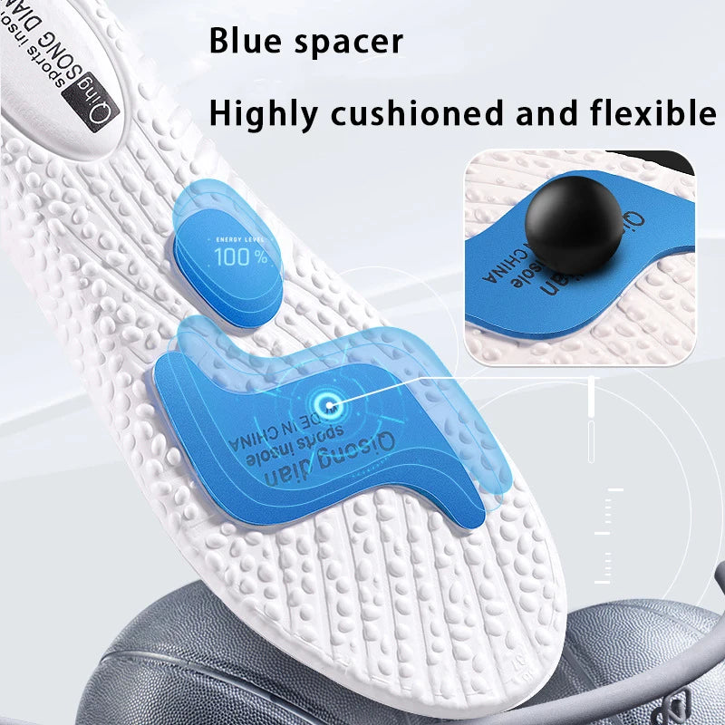 Sport Insoles For Shoes Men Woman Comfortable Running Insole for Feet Non-Slip Baskets Shoe